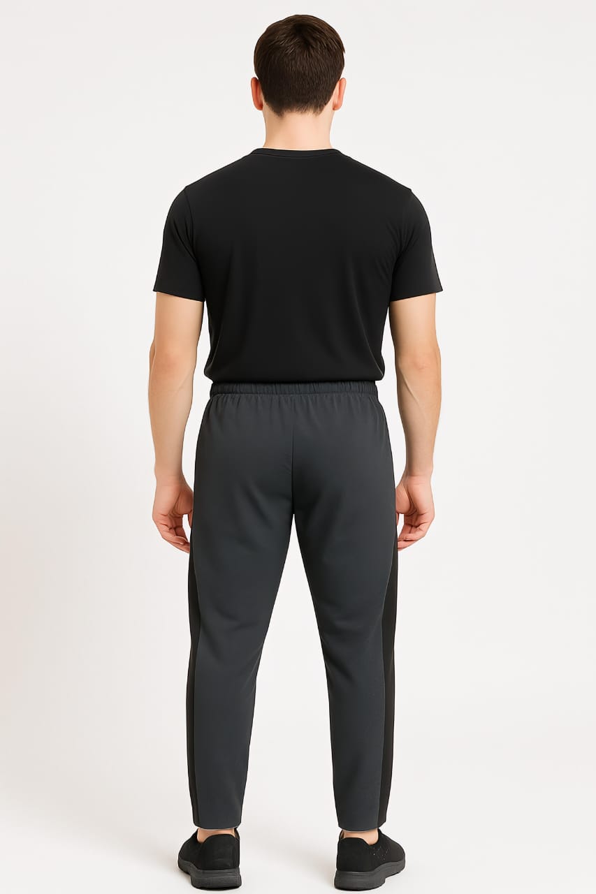SHIVORA Men’s Regular Fit Trackpants – Grey | With Pockets | Everyday Activewear
