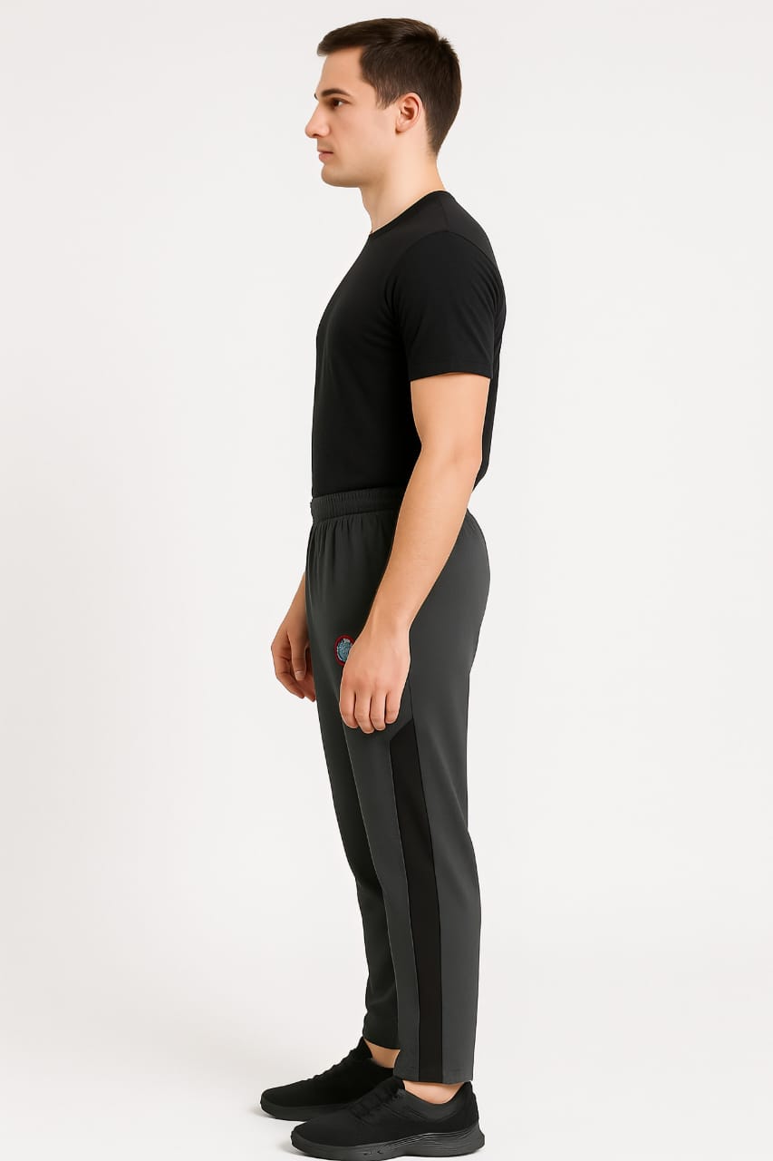 SHIVORA Men’s Regular Fit Trackpants – Grey | With Pockets | Everyday Activewear