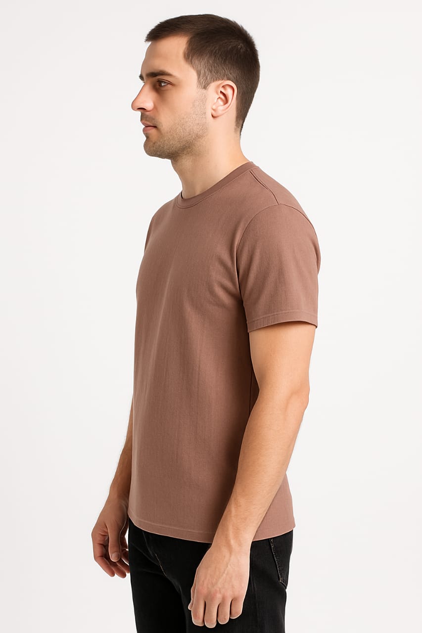 Shivora Premium Round Neck Cotton T-Shirt – Unisex Comfort Fit