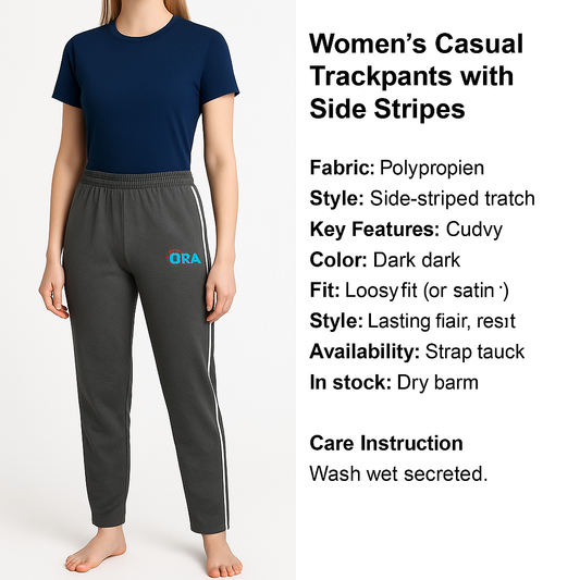 SHIVORA Women's Track Pant – Grey Edition